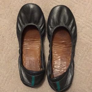 Tieks, Metallic Pewter, size 8